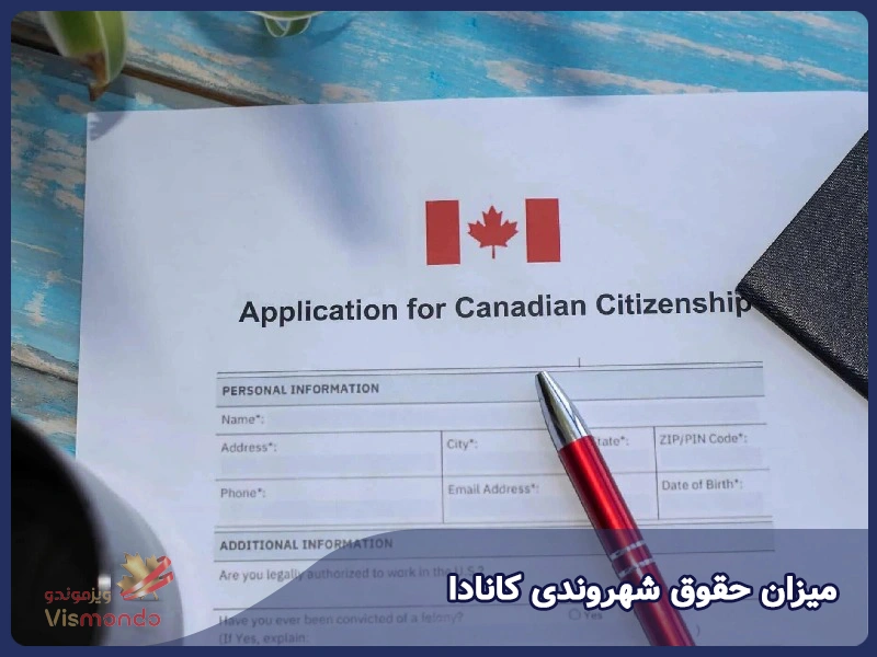 میزان حقوق شهروندی کانادا