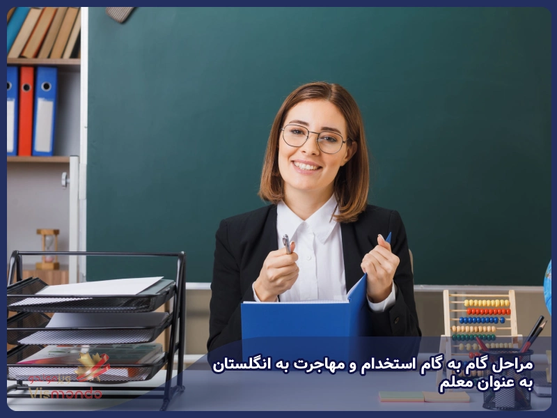 مراحل گام به گام استخدام و مهاجرت به انگلستان به عنوان معلم