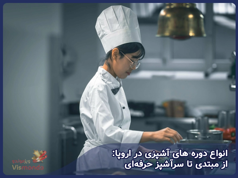انواع دوره‌ های آشپزی در اروپا: از مبتدی تا سرآشپز حرفه‌ای