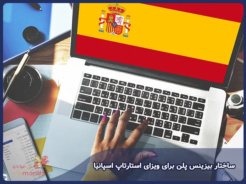 ساختار بیزینس پلن برای ویزای استارتاپ اسپانیا