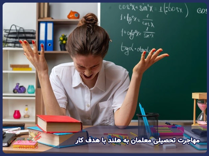 مهاجرت تحصیلی معلمان به هلند با هدف کار